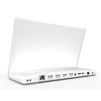 OEM écran tactile en forme de L de 15.6 pouces évaluateur des commentaires des clients commande de restaurant rj45 en option POE NFC tablette Android de bureau