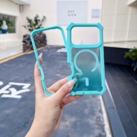 Protector de Teléfono Antideslizante con Botones Texturizados y Parte Trasera Brillante, Marco Rígido que Evita que el Teléfono se Deslize Fácilmente para Redmi Note 15 14 Pro