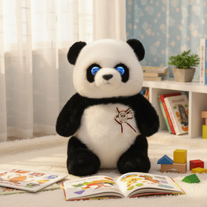 Peluche de Panda Interactivo con IA - Narrador Inteligente con <span class=keywords><strong>Chat</strong></span> de Voz ChatGPT y Compañero de Aprendizaje para Niños, el Mejor Regalo Navideño - Product Image 1