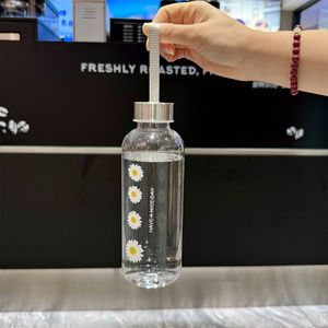 Petite bouteille d'eau givrée par marguerite de 500ML pour le voyage directement potable et bouillante respectueuse de l'environnement - Product Image 3