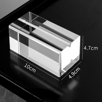Support de Table en Acrylique Transparent Personnalisé pour Cartes – Présentoir Double Face pour Menus/Prix pour Restaurants, Hôtels, Bureaux