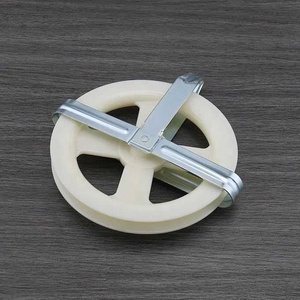Polea para <span class=keywords><strong>Tendedero</strong></span> de Ropa Colgante de 5 Pulgadas para Exteriores, Polea de Nailon de Uso Común - Product Image 3