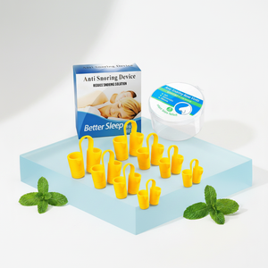 Lot de 8 Dilatateurs Nasaux en Silicone de Différentes Tailles, Clip Nasal Anti-Ronflement pour <span class=keywords><strong>la</strong></span> Prévention <span class=keywords><strong>du</strong></span> Ronflement - Product Image 2