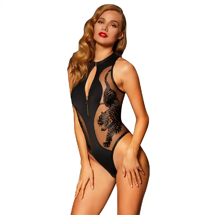 Women's Erotic thong Body Suit Lingerie –