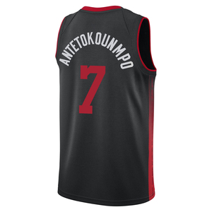 JY Personalizado para Hombre # 7 <span class=keywords><strong>Camisetas</strong></span> de <span class=keywords><strong>Baloncesto</strong></span> Cosidas, Uniformes Juveniles Bordados, Ropa Deportiva con Logotipo Estampado en Caliente - Product Image 6