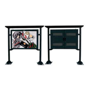 Cloud Serve, quiosco de señalización Digital LCD impermeable para exteriores de 55 pulgadas, IP65 carcasa de aluminio de vidrio templado, póster Digital táctil - Product Image 3