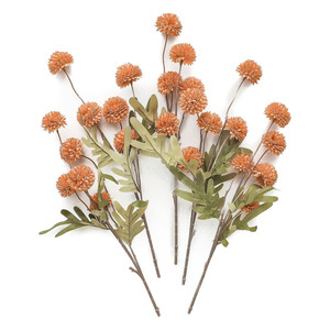 Fleur artificielle à longue tige, faite à la main, en plastique, type Eryngo, pour la décoration florale intérieure - Product Image 1