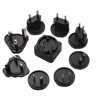   Adaptateur secteur interchangeable 5V 12V avec prise détachable, certifié FCC CE KC GS PSE SAA RCM