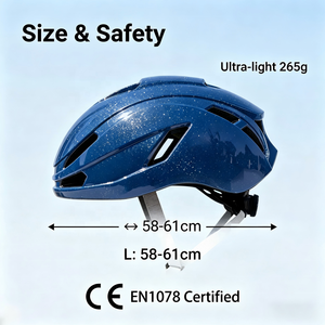 Worldcycle Blue Starry Glitter PC Aerodynamic Ultralight 265g Multi-Ventilation Waterproof Eco-Friendly Road Bike <strong>Helmet</strong> Impact - Product Image 2