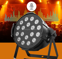 Lumière LED PAR de haute qualité 18X8W RGBW 4IN1 DMX 512 ZOOM LED lumière de lavage à tête mobile pour l'éclairage de scène de fête d'événement