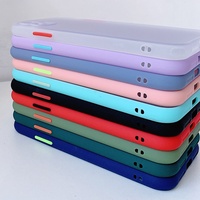 Coque de téléphone translucide mate givrée tendance 2026 pour iPhone 17 Pro Max 16 Plus 15 XS XR 11 12 13 14 17air – Coque transparente