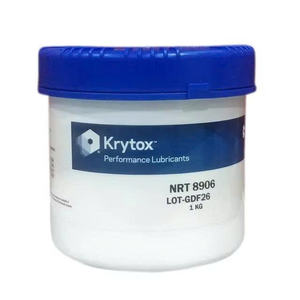 Aceites originales Krytox NRT 8906 PFPE 1 kg/caja Lubricante industrial EE. UU. NSF H1 Bomba de vacío certificada Líquidos Suministro a granel de alta pureza - Product Image 1