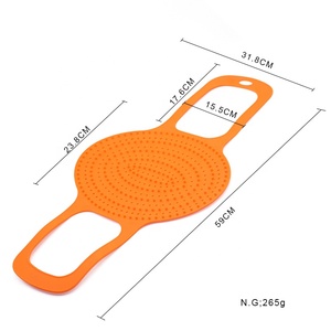 เครื่องยกเนื้อซิลิโคนทนความร้อนอุปกรณ์ในครัวอุปกรณ์ยกไก่งวงซิลิโคนเกรดอาหาร - Product Image 3