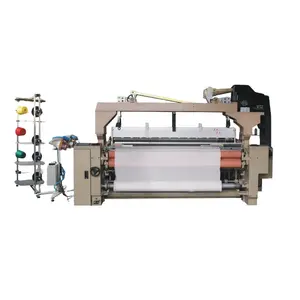 Air Jet Weaving Machine Independent Air Jet Loom India Fabric Making High Productivity 2~6 Colors 1.4*1*1.8 140~360cm 95%-100%