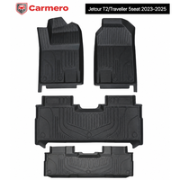 Tapis de sol de voiture 3D en TPE pour Jetour T2 5 places 2023-2025, résistants, imperméables, antidérapants, accessoires auto