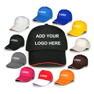 Custom Promotional Sports Caps Manufacturer 6 Panel Hats Cotton Embroidery Logo Dad Hat Baseball Cap for Mens