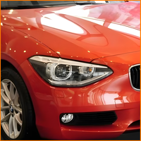 Para BMW Serie 1 F20 2012-2014, Actualización Facelift, Ojos de Ángel DRL, Proyector, Lámpara Delantera, Plug and Play, Iluminación para Automóvil, Conjunto de Faros LED