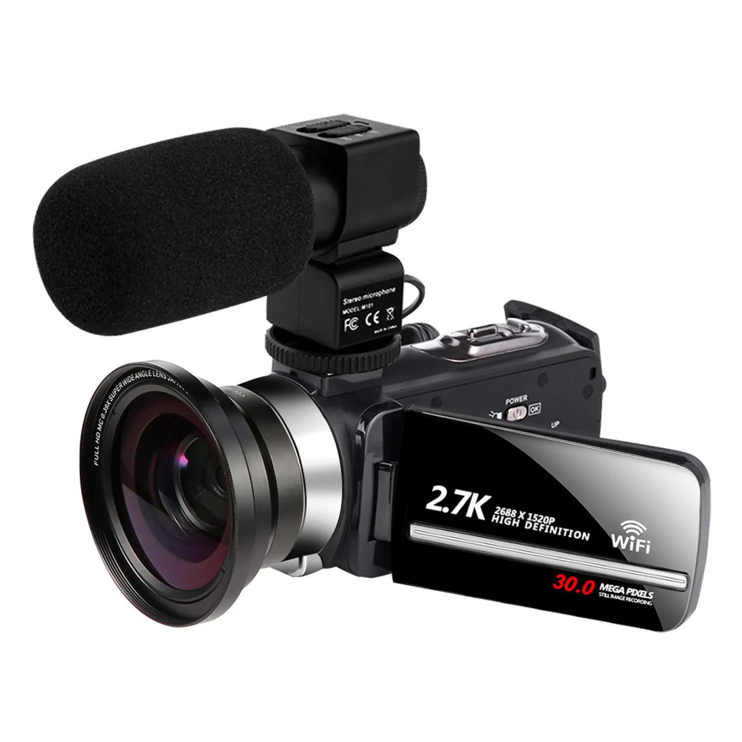 Kamera Video 2.7K Murah Camcorder Full HD Produsen Kamera Digital