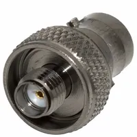 Adaptador de conector BNC hembra a Sma hembra negro de una pieza, adaptadores de antena para Radio Baofeng, 2, 2, 2, 2, 2, 2, 2, 2, 2, 3, 1 unidad