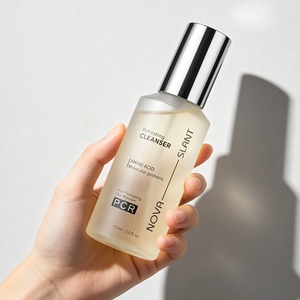 Bouteilles pulvérisatrices en plastique dépoli à épaule inclinée 100ml 150ml 200ml, flacons pour brume corporelle, flacons pour tonique facial, pulvérisateur en aluminium - Product Image 2