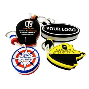 RENHUI Boat Swim Floating Fender Float Buoy Keyring Key Ring Custom Eva Floating Keychains Key Chains