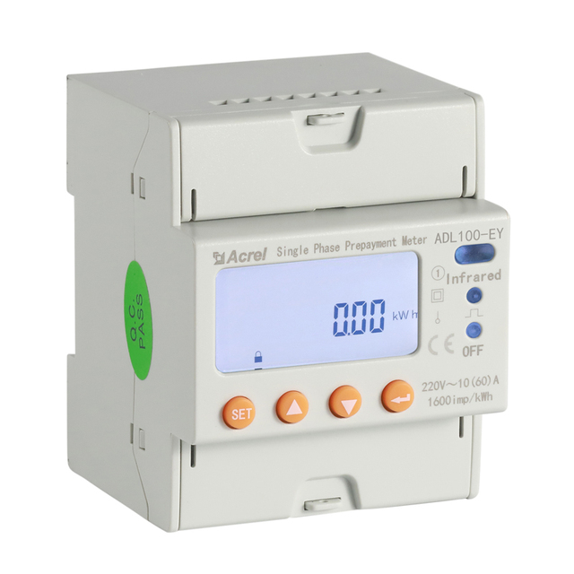 Single Phase Prepaid Smart Electricity Meter with Prepayment Vending System