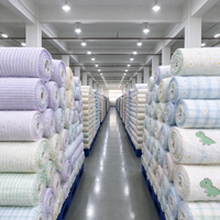 Tissu en microfibre tissé de qualité supérieure, poids moyen, imprimé motif animal, motif Dobby, anti-boulochage, résistant à l'abrasion, 100 % polyester