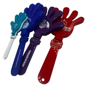 Vente en gros de claquettes blanches, grandes claquettes, bruiteurs, claquettes de football en plastique - Product Image 5