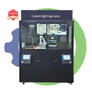 Máquina de Café Robótica de 6 Ejes, Cafetera Espresso/Cappuccino Totalmente Automática con Pantalla Táctil para Oficinas/Aeropuertos |   Certificado CE - Product Image 3