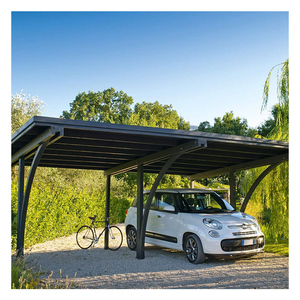 Venta directa de fábrica, parasol de cobertizo de coche de aleación de aluminio personalizable y toldo de protección contra la lluvia para garajes y cocheras - Product Image 4