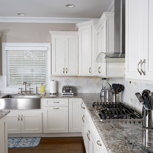 American Standard Antique Home <strong>Furniture</strong> Shaker Cherry <strong>Wooden</strong> Kitchen Cabinets With Island Set - Product Image 4