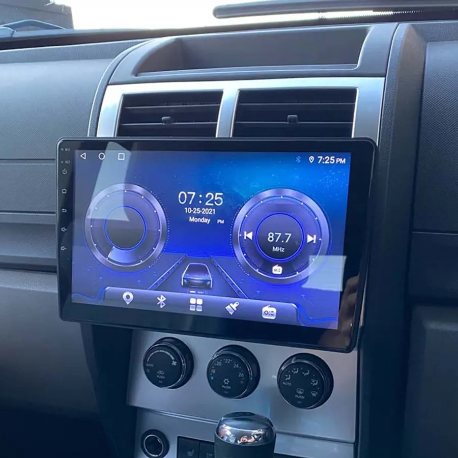 วิทยุติดรถยนต์สำหรับรถจี๊ปเสรีภาพ2010 Dodge Nitro 2008 Android 13เครื่องเล่นมัลติมีเดีย2DIN ระบบนำทาง GPS autoradio เฮดยูนิตสเตอริโอ