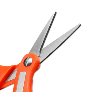 Stainless Steel Fishing Line Shears Orange And Black Cutting Fishing Line Manual Operation Fishing Tools - Product Image 2