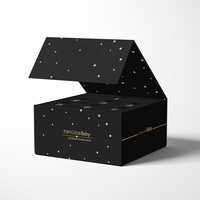 Calendrier de l'Avent de Noël personnalisé en carton noir 2025, cadeau mystère, imperméable, gaufré, écologique, éponge