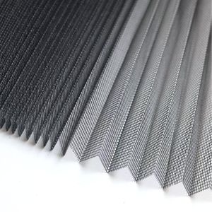 <span class=keywords><strong>Moustiquaire</strong></span> plissée ultra-fine en fibre de verre pour fenêtre et porte, filet anti-moustiques - Product Image 1
