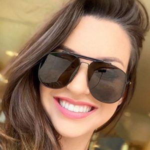 Newest Fashion Custom Logo Candy Colors Lady Large <b>Sunglasses</b> Oversized Men <b>Sunglasses</b> UV400 Metal Women <b>Sunglasses</b> 2021 - Product Image 1