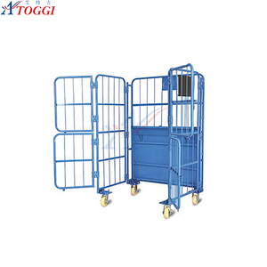 อีพ็อกซี่มือถือ4ประตูกรงรักษาความปลอดภัยกรงลวดตาข่ายม้วนสำหรับคลังสินค้า - Product Image 3