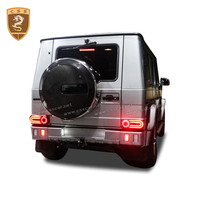 Housse de roue de secours en fibre de carbone véritable pour Classe G G500 G463 G63 G350