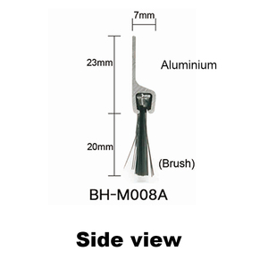 Joints <span class=keywords><strong>de</strong></span> <span class=keywords><strong>bas</strong></span> <span class=keywords><strong>de</strong></span> <span class=keywords><strong>porte</strong></span>, bandes d'étanchéité, profilés en alliage d'aluminium marron et bandes <span class=keywords><strong>de</strong></span> <span class=keywords><strong>brosse</strong></span> en PP noir, coupe-tirage - Product Image 5