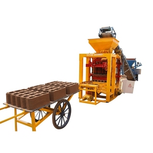 Bán tốt QT4-24 bán tự động rỗng Khối Máy làm xi măng bê tông paver với PLC & khuôn cho cát hoặc tro bay gạch - Product Image 6