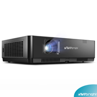 Projection intelligente alimentée par VIVIBRIGHT PL1000WU Projecteur 4K Affichage multimédia en continu Divertissement portable Apprentissage interactif