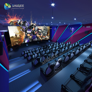 Chất lượng cao Nhà cung cấp công viên giải trí Rides thiết bị 4D rạp chiếu phim 4D rạp chiếu phim - Product Image 4