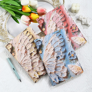 3D máy tính xách tay xu hướng sáng tạo sơn dầu in màu A5 máy tính xách tay bảo vệ môi trường máy tính xách tay - Product Image 3