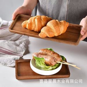 Stars Wooden Serving <b>Trays</b> A1529 Lacquered Durable For Food Contact - Product Image 3