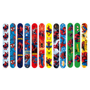 Suministros para Fiestas Temáticas de Anime, Pulseras de PVC con Diseño de <span class=keywords><strong>Spiderman</strong></span>, Pulseras de Silicona para Niños con Colores y Logotipo Personalizados - Product Image 2