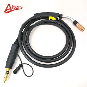 <span class=keywords><strong>BND</strong></span> 400A pistolet de soudage personnalisé BND400 refroidi au gaz 400Amp CO2 Euro connecteur MIG torche soudage pour Type <span class=keywords><strong>BND</strong></span> - Product Image 2