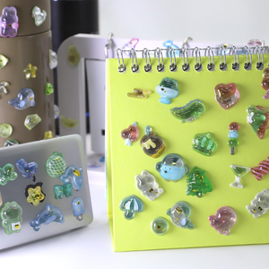 Autocollants en relief 3D personnalisés, mignons, imperméables et écologiques pour téléphones, manettes, scrapbooking et ordinateurs portables – Vente en gros - Product Image 1