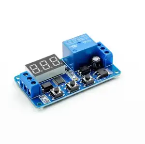 DC 12V LED Digital display Home Automation Delay Relay Trigger Time Circuit Timer Control Cycle Adjustable Switch Relay Module