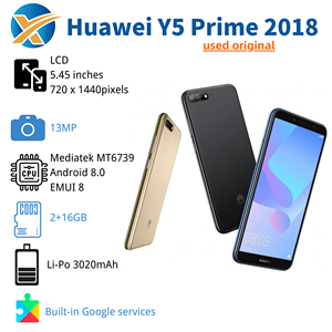 Smartphone Android Originale Economico all'Ingrosso 16GB per Hua-Wei <span class=keywords><strong>Y5</strong></span> Prime 2018 Telefoni Cellulari di Seconda Mano - Product Image 4
