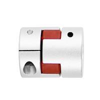 Accouplement à disque en alliage d'aluminium à couple élevé 100 Nm 1000 tr/min Connecteur d'arbre flexible léger pour machines industrielles OEM